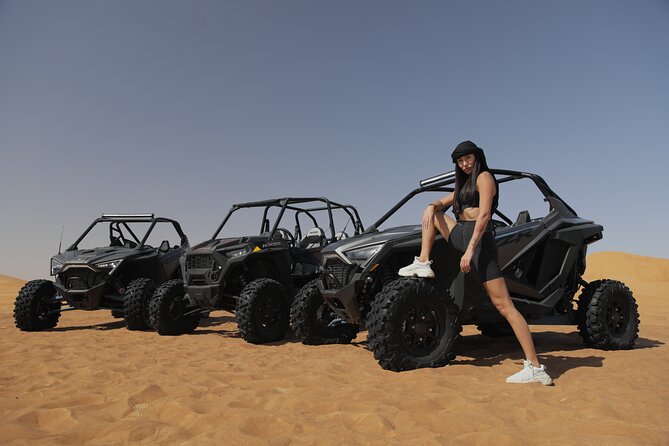 2 seater Dune Buggy Safari in Sharjah - The Mid-Run Switch-Ups: Quad Bike, Sandboarding, and Desert Pacing