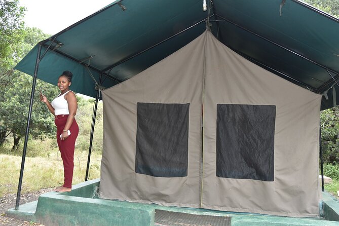 3 Days Maasai Mara Small Group Safari in a 4 x4 Land Cruiser Jeep - Camp life in en-suite tents: what you’re actually buying with budget comfort