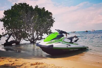 3-Hour Jet Ski Safari from Koh Samui to Pig Island or Koh Phangan - Starting at Maenam beach: what the first 30 minutes set up