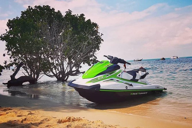 3-Hour Jet Ski Safari from Koh Samui to Pig Island or Koh Phangan - Starting at Maenam beach: what the first 30 minutes set up