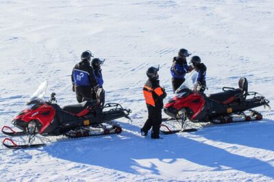 3 Hour Snowmobile Safari Around Levi with Coffee Break - Your Snowmobile Setup: Two-Up Riding, Kids, and the License Reality