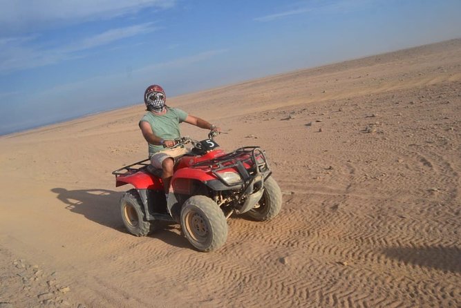 3 Hours Safari by Quad Bike - Hurghada - The Bedouin village stop: tea, shisha, and a camel ride