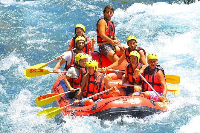 3 in 1 Rafting , Buggy Safari and Zipline Adventure - Entering Köprülü Kanyon: rafting on the Köprüçay River