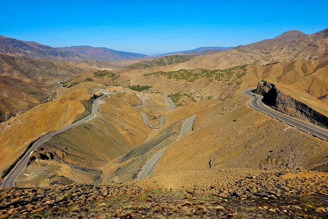 4 Days Desert Safari Tour from Marrakech to Merzouga - El Kelaa M’gouna roses and Dades Gorges: red rocks, palms, and short scenic breaks