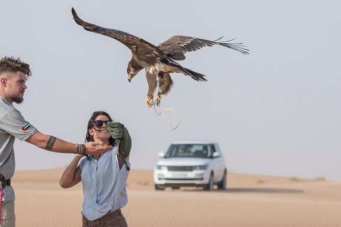 4hr Desert Safari: Sunset,Sunrise,Camel,Sand boarding,Inland Sea - Sealine Start: Tires Down, Cameras Up