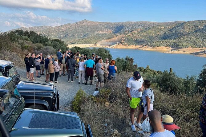 4x4 Landrover Safari Lasithi Plateau Free Pick up and Drop off - Stop 2: Avdou Village and Learning Cretan Olive Oil Up Close