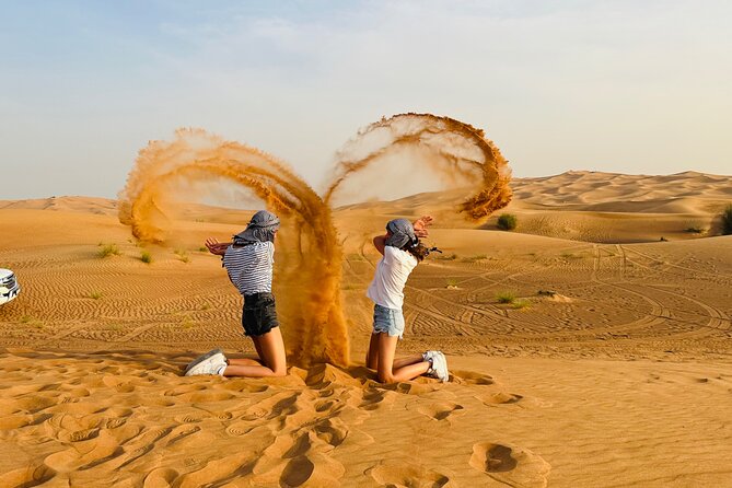 4x4 off-Road Desert Safari, Sandboarding, CamelRide, Veg & BBQ - Price and value: why about $45 can make sense here