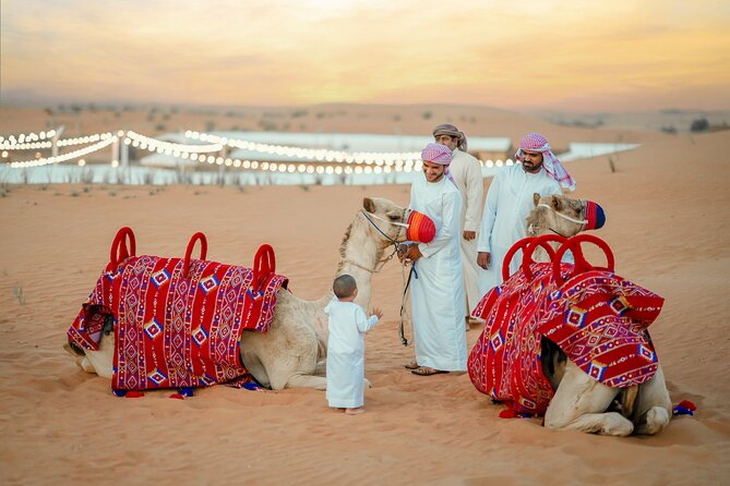 57 Heritage Desert Safari - Luxury Camp Dinner: 4-Course Arabic Food with Live Barbeque