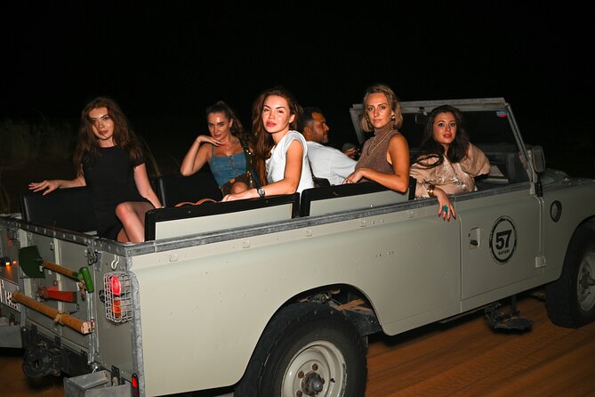 57 Night Desert Safari - Dinner under desert skies: 4-course Arabic meal and shisha