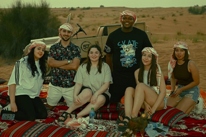 57 Night Desert Safari - Hotel pickup at 5:30 pm: how the evening gets moving