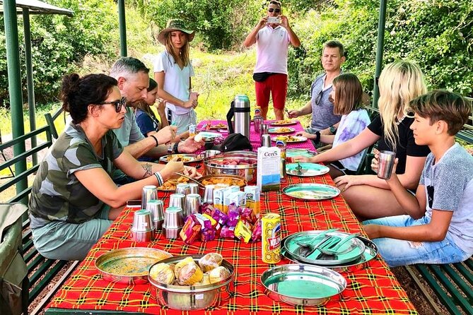 5days Tanzania Safari lodge and camping Serengeti, Tarangire & Ngorongoro Crater - Tarangire National Park: elephants, baobabs, and acacia cover on Day 1
