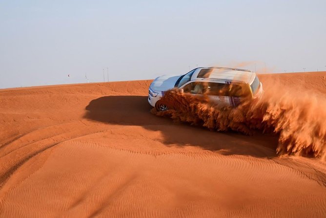 6-Hour Dubai Desert Safari with BBQ Dinner & Quad Biking - Pickup in a Shared 4x4: What the Ride Feels Like