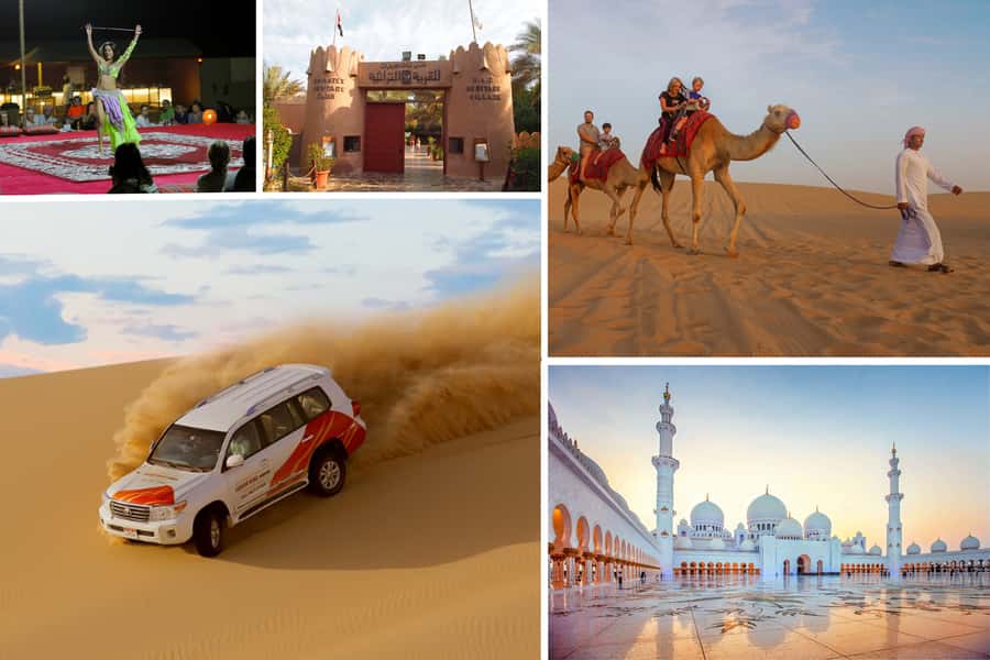 Abu Dhabi: City Tour and Desert Safari Package - Sheikh Zayed Grand Mosque: the one stop you’ll keep thinking about