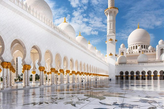 Abu Dhabi city tour & desert safari from Dubai - One ticket, two vibes: Abu Dhabi icons and Lahbab dunes