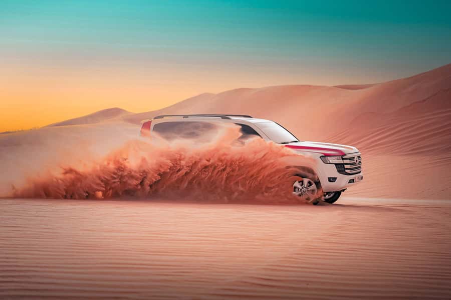 Abu Dhabi: Desert Safari with BBQ, Belly & Tannura Dance - Al Khatim Desert dune bashing: thrill ride with a safety-first rhythm