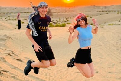 Abu Dhabi Desert Safari with Live Entertainment and Live BBQ - Dune bashing in a 4x4: the real adrenaline part
