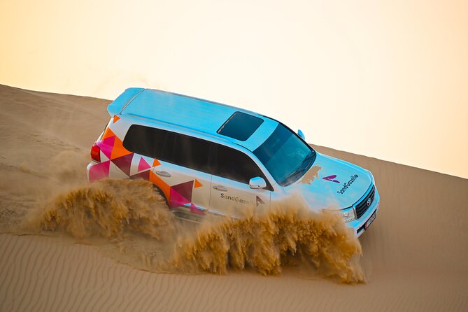 Abu Dhabi Evening Desert Safari - Dune bashing Camel ride and BBQ - Timing That Works: From 2:30 pm Pickup to Late Night Return
