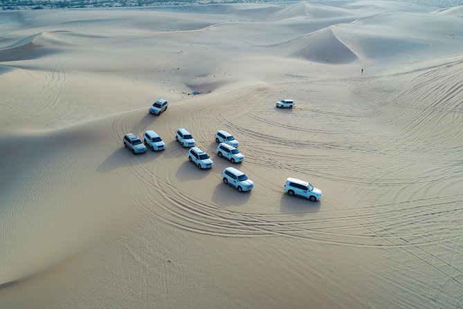 Abu Dhabi Half Day Desert Safari - The Abu Dhabi pickup and 4x4 ride that sets the tone
