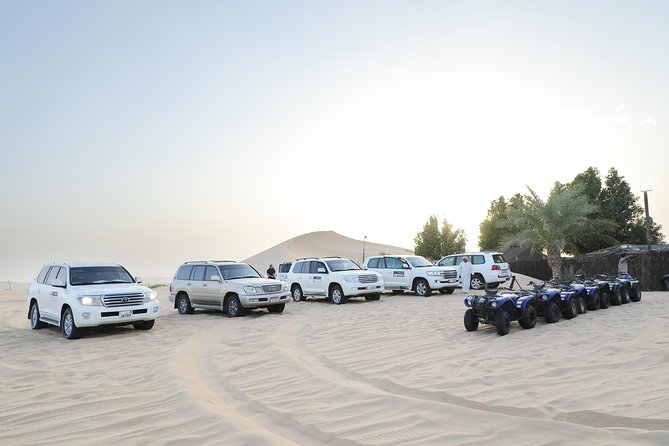 Abu Dhabi Half Day Desert Safari - BBQ dinner, belly dancing, and Tanoura under desert skies