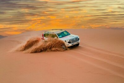 Abu Dhabi Morning Desert Safari: 4x4 Dune Bashing, Camel Ride and Sandboarding - 4x4 Dune Bashing: Fast, Swoopy, and Not for Everyone