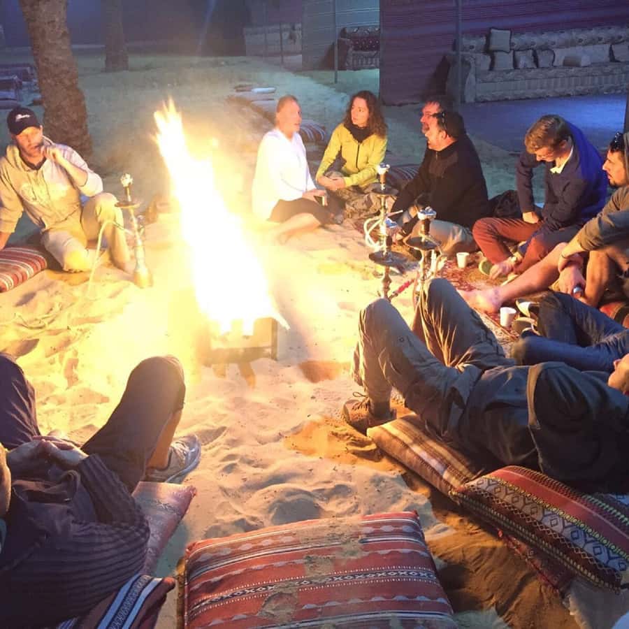 Abu Dhabi: Overnight Desert Safari - Camel farm stop, camel rides, and sand play: the desert version of a field day