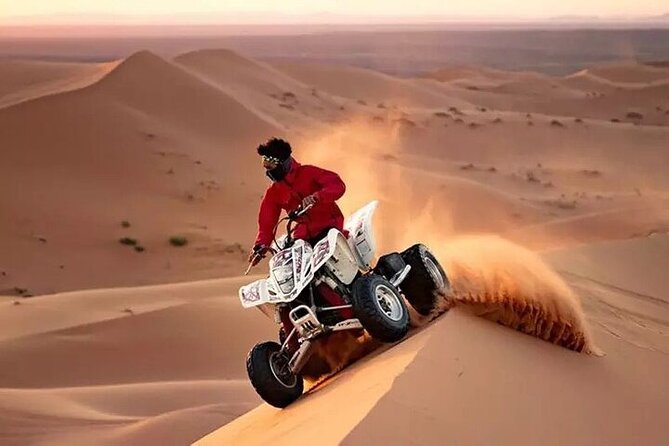 Adventurous Red Dune Desert Safari Deal with Quad Bike,Shows &BBQ - BBQ Dinner and Drinks: What You Actually Get for the Price