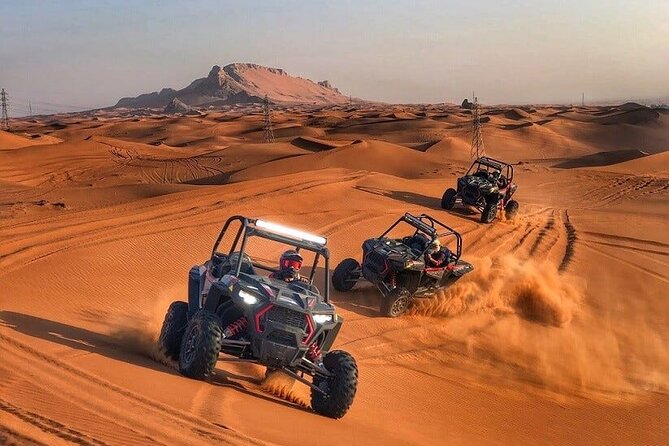 Adventurous Red Dune Desert Safari Deal with Quad Bike,Shows &BBQ - Pickup, Cars, and Timing: Where the Safari Can Go Smoothly