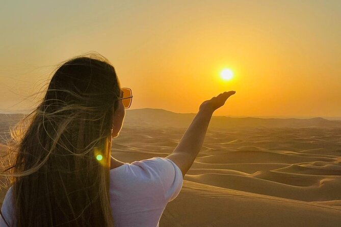 Afternoon Dune Drive Safari with SunSet Photo & Sand Boarding - Afternoon Dubai Dune Drive: The Best Part of a Safari, Without the Evening Camp