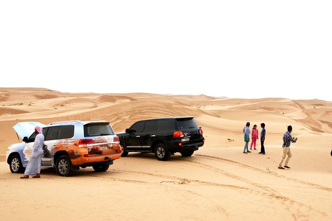 Al Ain Desert Safari with Buffet Dinner - Dune bashing in a 4WD: the part you’ll either love or brace for