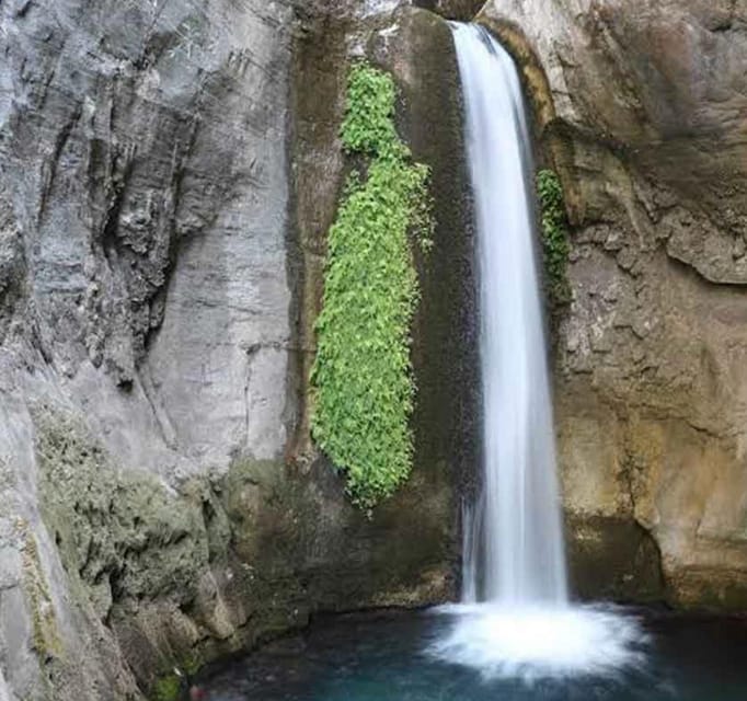 Alanya: Jeep Safari and Sapadere Canyon Tour with Lunch - Getting to the waterfall: swimming, a natural jacuzzi feel, and the walk