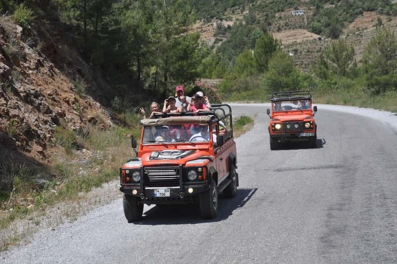 Alanya Jeep Safari: Dim Cave, River & Nature Adventure - Çamlıbel Picnic Area: waterfalls, canyon walk, and a little fishing time