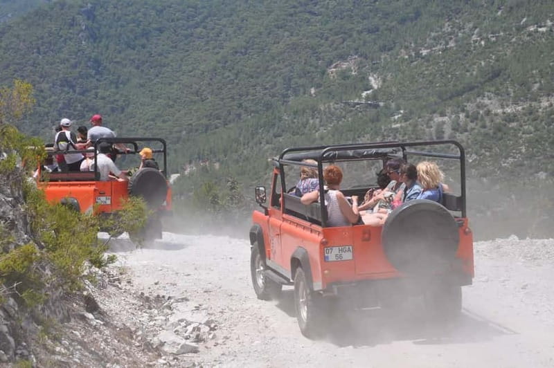 Alanya Jeep Safari: Dim Cave, River & Nature Adventure - Pickup, jeeps, and the safety reality check