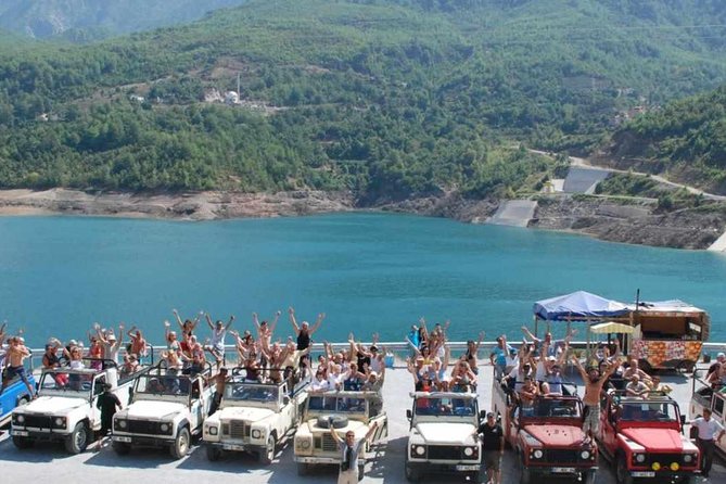 Alanya Jeep Safari with Dim River Lunch and Dim Cave - Waterfights and the off-road party vibe: fun, but dress like it