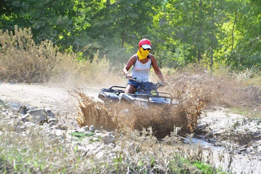 Alanya: Quad Bike Safari - Getting From Your Alanya Hotel to the Facility (Security Gate First)