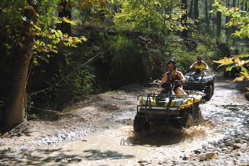 Alanya: Quad Safari Adventure with Hotel Transfers - Taurus Mountains Terrain: Dirt Tracks, Sand Dunes, and Changing Views