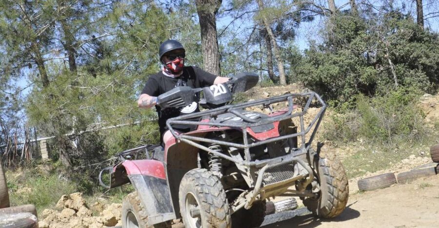 Alanya: Quad Safari Experience with Hotel Transfers - The prep session: video, practice lap, and helmeted safety