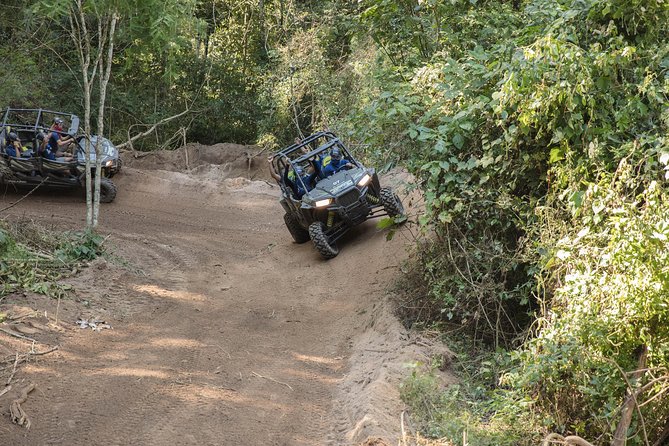 All Terrain Safari - UTV Tour Puerto Vallarta - Hike to the Waterfall and the Remote Swim-Hole Break
