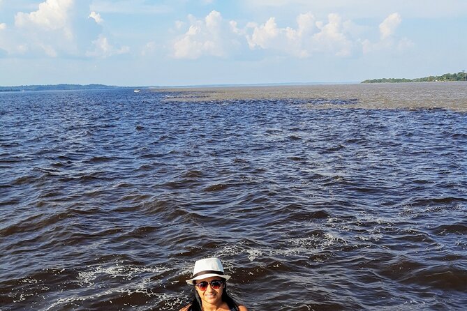 Amazon Safari from Manaus - Stop 1: Meeting of Waters at Rio Negro and Rio Solimões