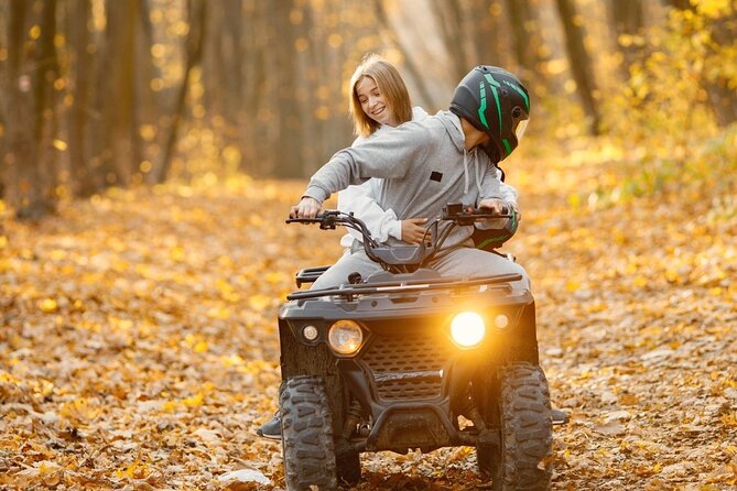 Antalya / Belek : Combo Rafting Quad & Jeep & Zipline ( 4 in 1 ) - Quad Bike (or Buggy) Through the Forest: Short Ride, Big Smile