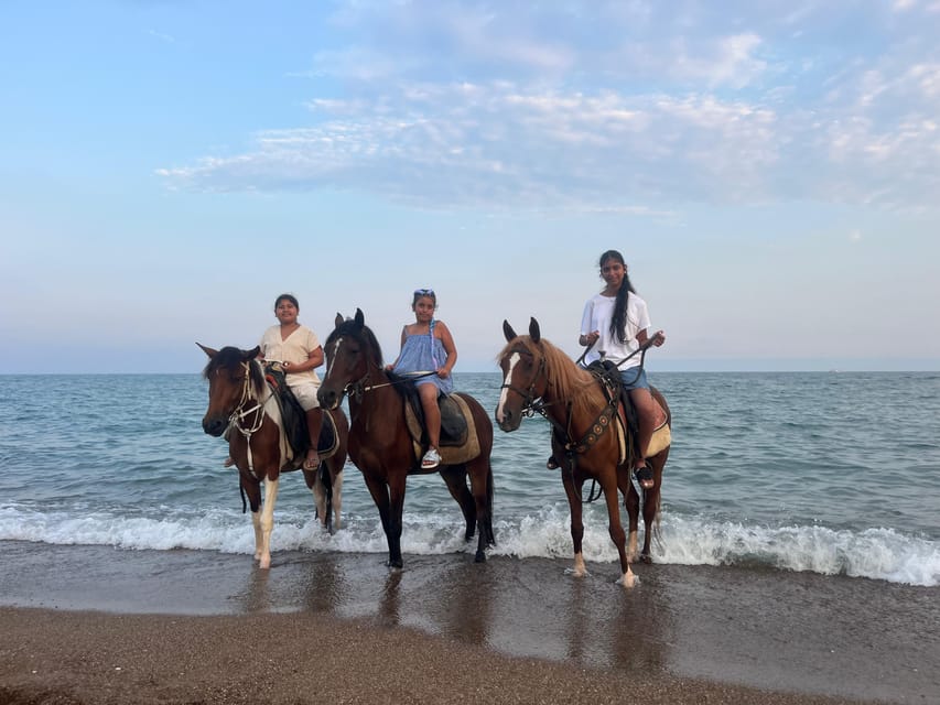 Antalya: Lara Beach & Forrest Horse Riding Safari - The 20–25 minute beach section: sea views and that camera-ready moment