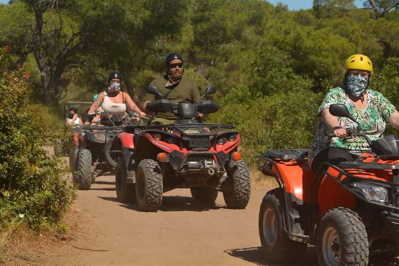 Antalya: Lara Beach Region Quad Safari - Guides in Antalya quad country: safety teaching that actually helps