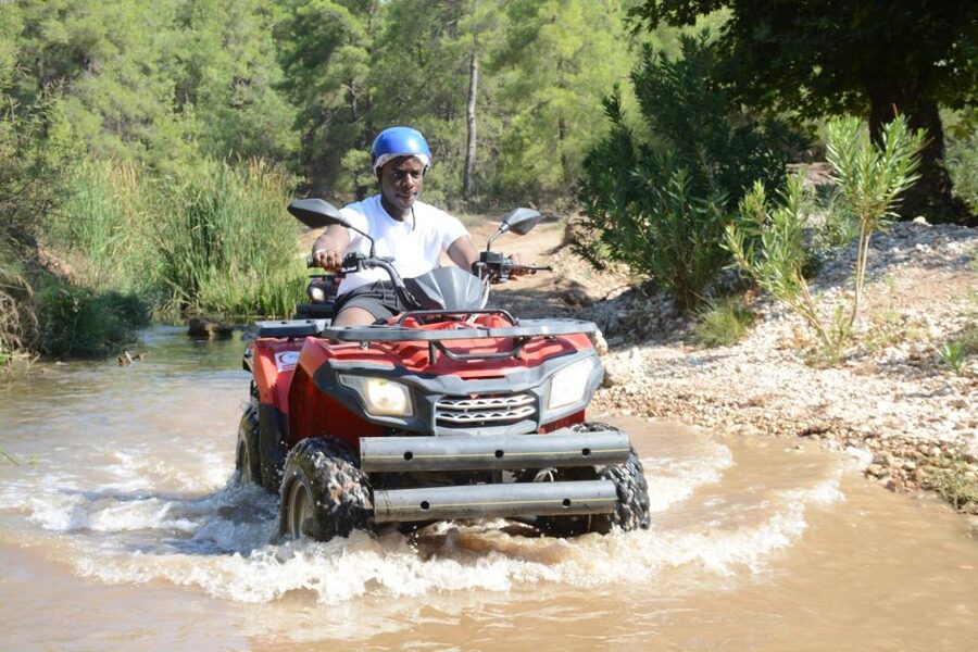 Antalya: Quad (ATV) Safari Tour with Hotel Transfers - ATV Safari in Antalya: coast air plus pine-forest fun