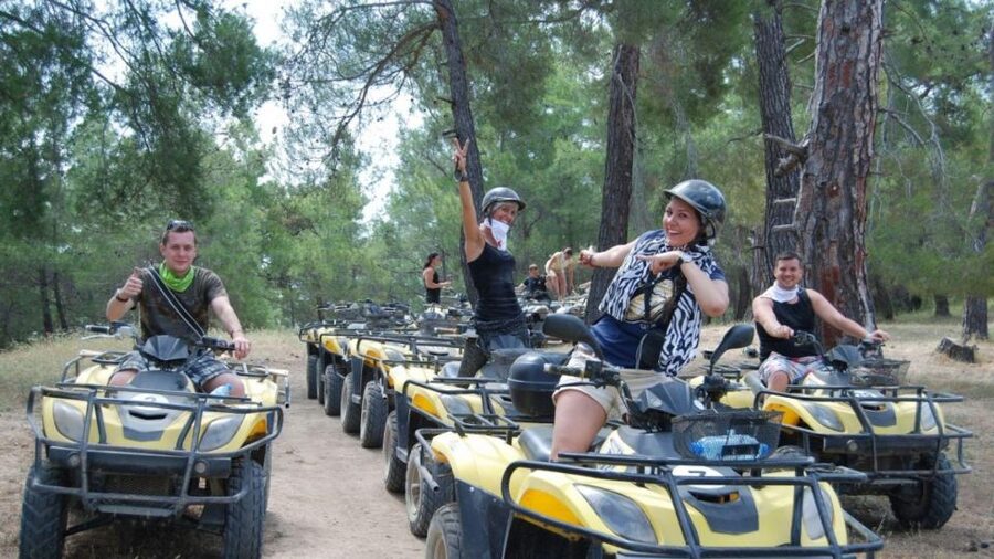 Antalya: Quad-Bike Safari with Hotel Pick-Up - The mid-ride break: drinks, photos, and a chance to reset