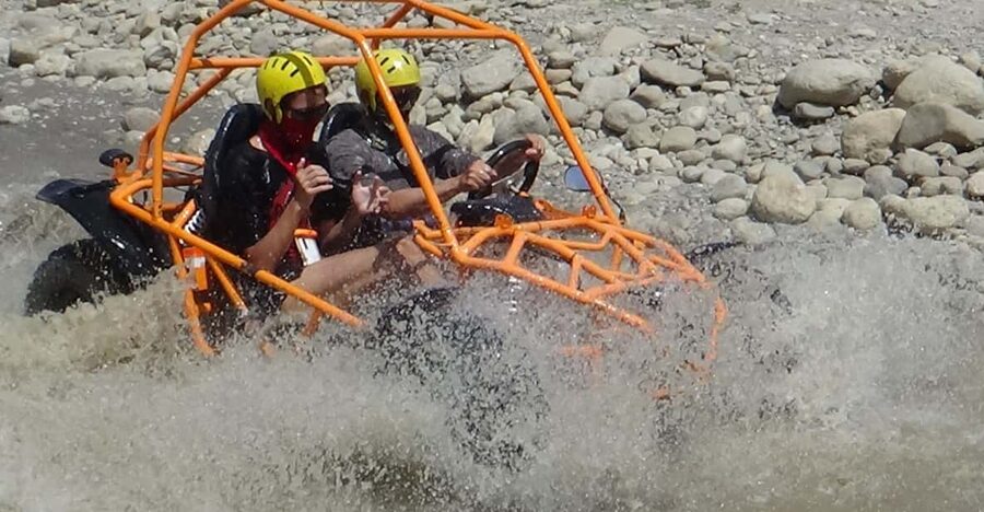 Antalya: Rafting & Buggy, Quad Safari & Zipline Adventure - A 3-in-1 Antalya Day: Rafting, Buggy or Quad, Then Zipline