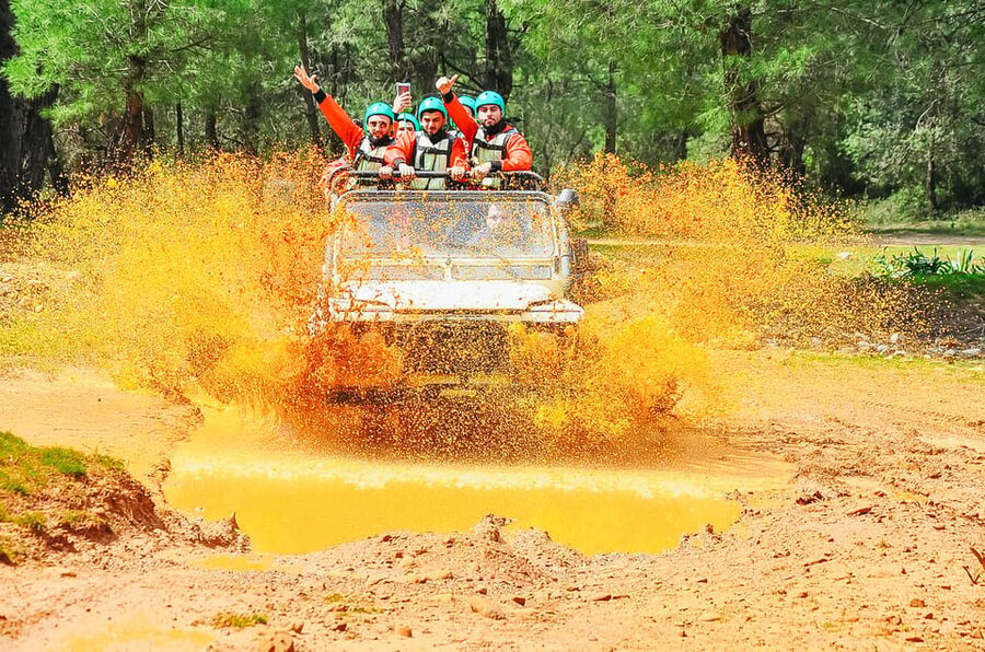 Antalya: Ziplining, Rafting, Jeep Tour & Quad Safari w/Lunch - Off-Road Options: Jeep, Buggy, and Quad Choices (and What to Expect)