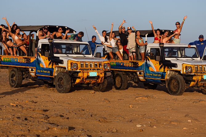 Aruba Cave Pool and Secret Beach Safari Tour - Guide Power: The Real Secret Sauce (Hugo, Ivo, Jersey, Jojo and More)