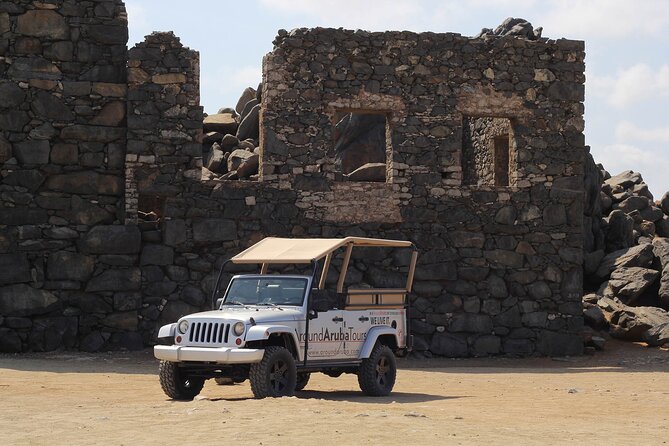 Aruba Outback Safari Jeep Tour - Lighthouse, Arikok & Conchi Pool - Noord views and the California Lighthouse moment