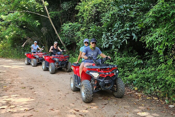 ATV 1.5 Hours Jungle Safari Tour On Koh Phangan - The route itself: farms, plantations, jungle trails, and a real uphill goal