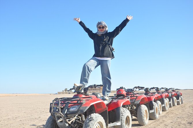 ATV Quad Bike Buggy Car and Dinner Family Safari - Hurghada - The quad bike ride and the buggy segment: where the time really goes