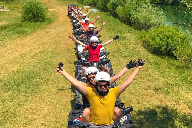 ATV Quad Safari Tour with Picnic & Swimming from Split - Cetina river swim and the pool option: how cooling off usually works